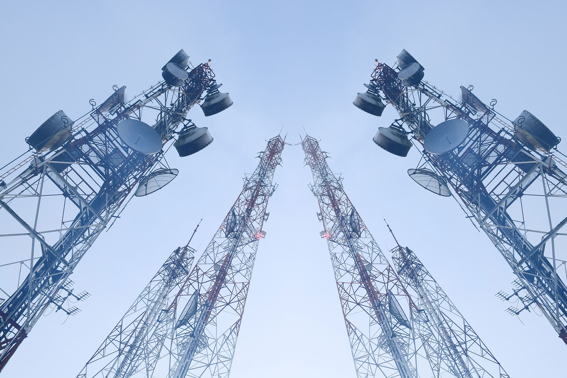 communication towers